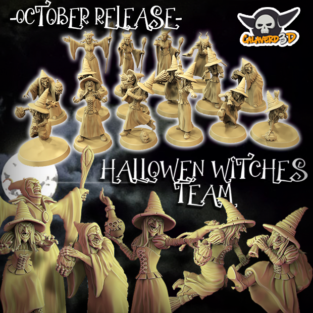 Hallowen Witches Team - Oct 2024